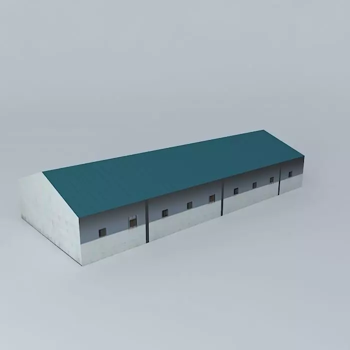 Building in Hodgenville KY Free 3D model_0