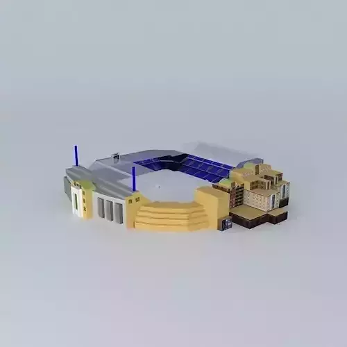 Stamford Bridge Stadium Chelsea FC Free 3D model