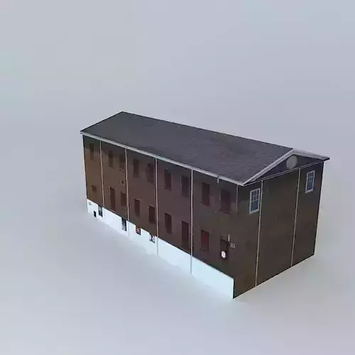 B R Young Lodge Hodgenville Kentucky Free 3D model
