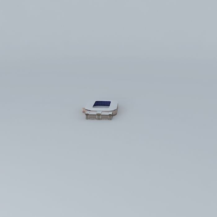 The Roman Abramovich Stadium Free 3D model_2