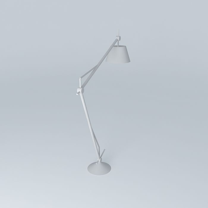 Starck Desk Lamp 3D model_1