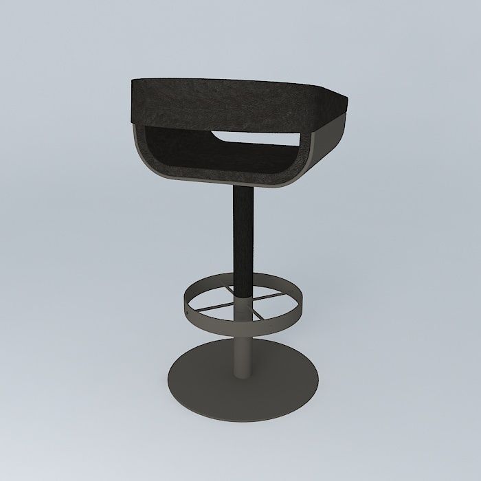 Silo Bar Stool 3D model_1