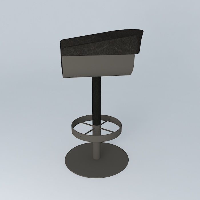 Silo Bar Stool 3D model_2