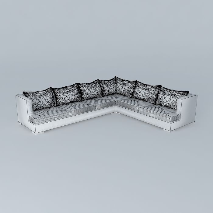 Lirtsman Sofa 3D model_3