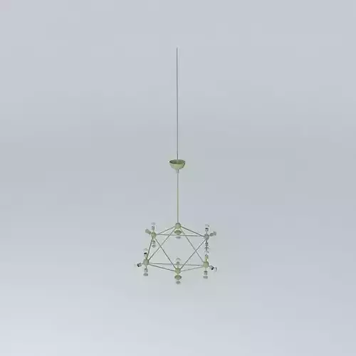 Chandelier with Mirror Bulbs