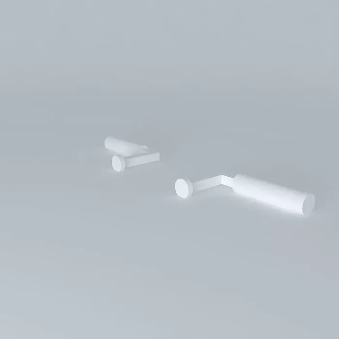 Door handles 3D model_0