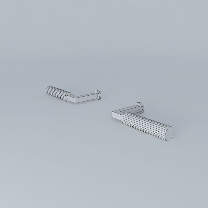 Door handles 3D model_4