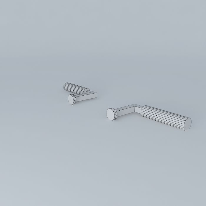 Door handles 3D model_3