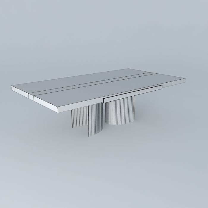 LUMA Silo Custom Office Table 3D model_4