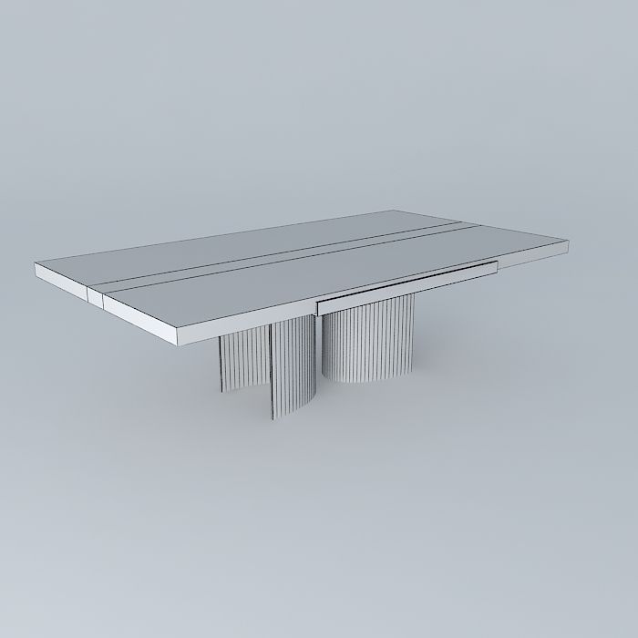LUMA Silo Custom Office Table 3D model_3