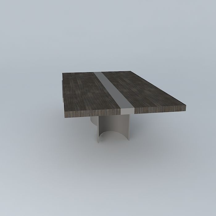 LUMA Silo Custom Office Table 3D model_2