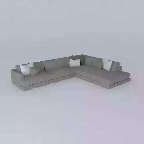 Double Back Custom Soft Sofa