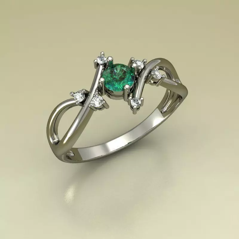 Ring Gold 3D print model_0