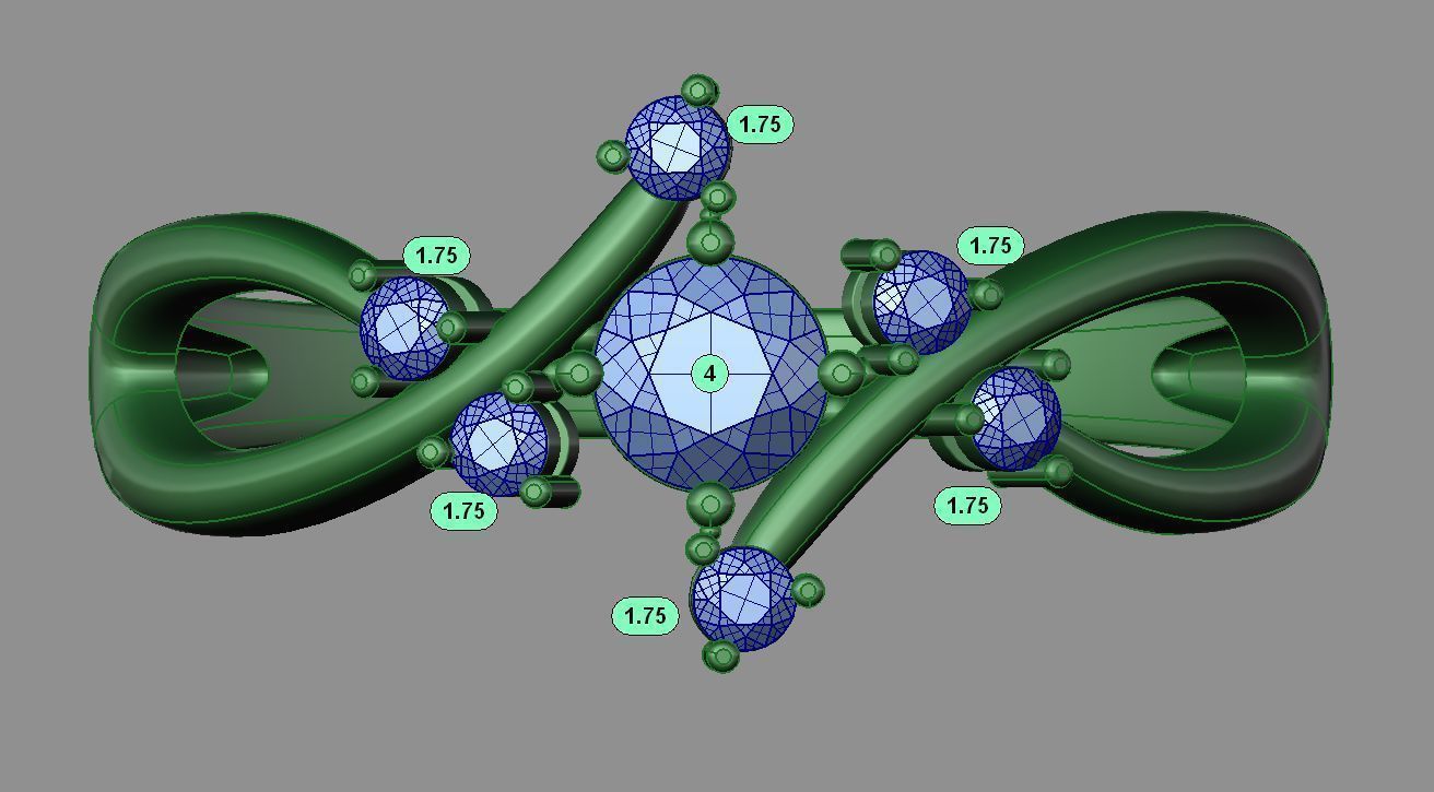 Ring Gold 3D print model_4