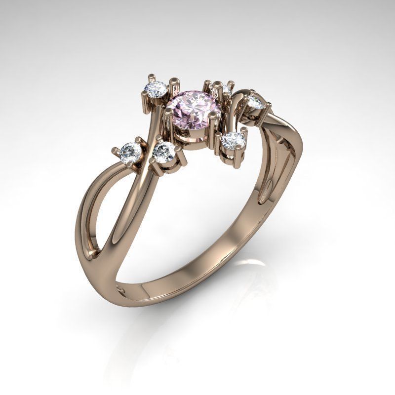 Ring Gold 3D print model_2