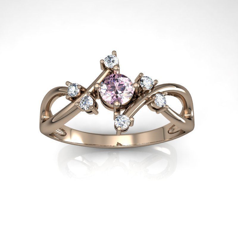 Ring Gold 3D print model_1