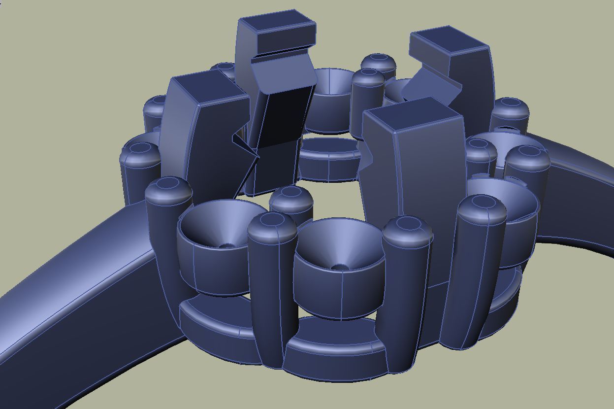 Ring Gold 3D print model_4