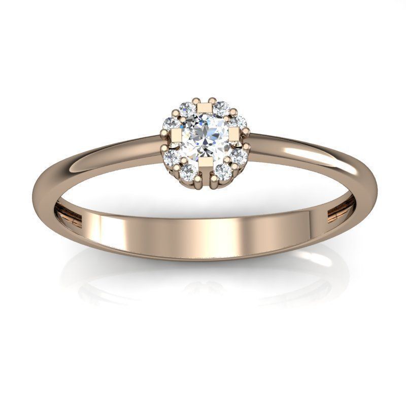 Ring Gold 3D print model_1