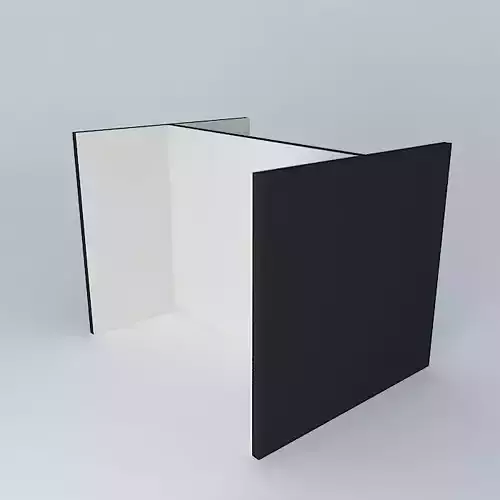 I Beam Like Side Table