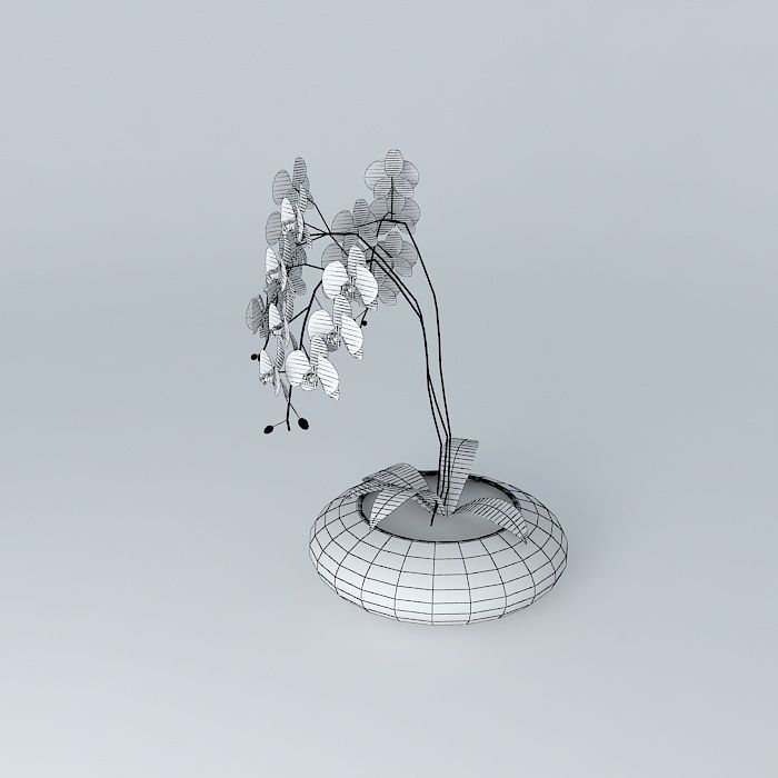 Large Flower 3D model_4