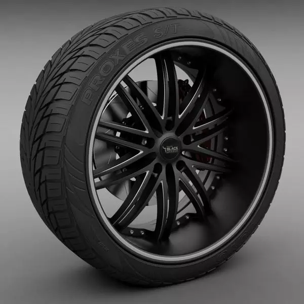 Savini Forged BS-4 Wheel 3D model
