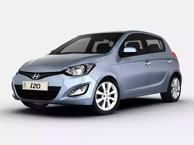 Hyundai i20 2013 3D model