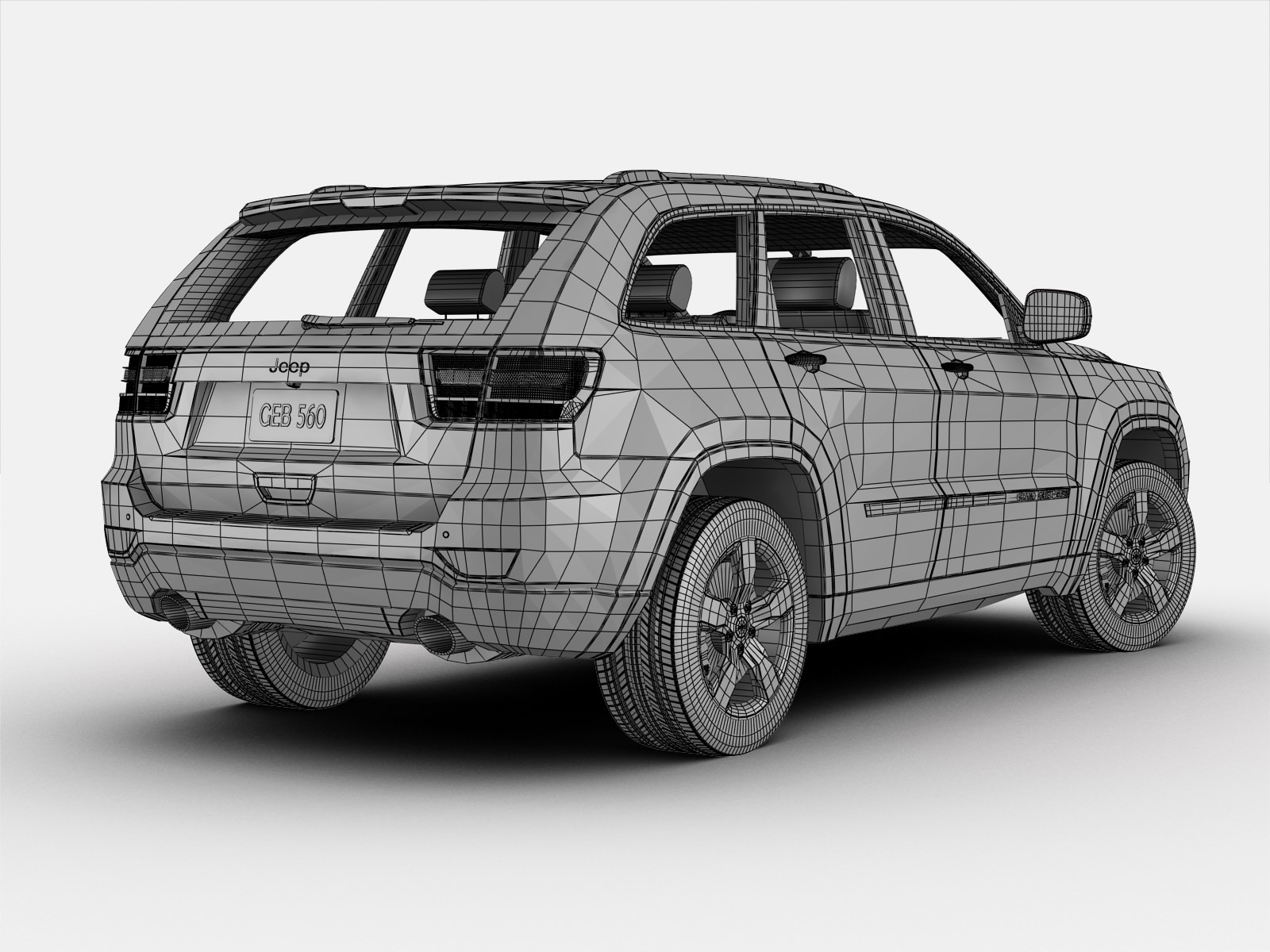 Jeep Grand Cherokee 2012 3D model_7