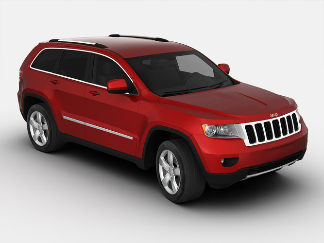 Jeep Grand Cherokee 2012 3D model_3