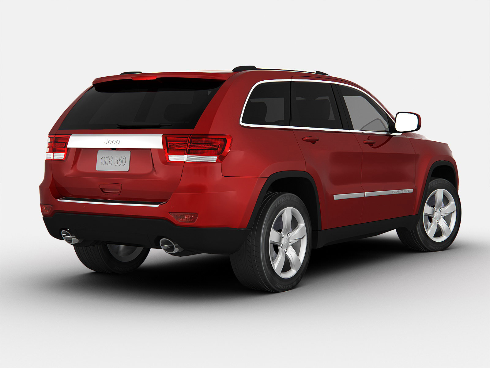 Jeep Grand Cherokee 2012 3D model_2