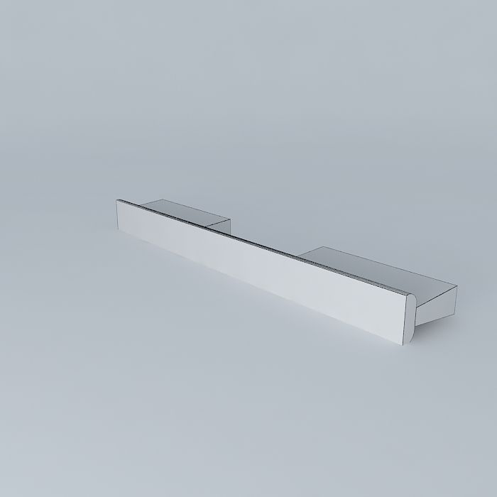 T pull shelf 3D model_4