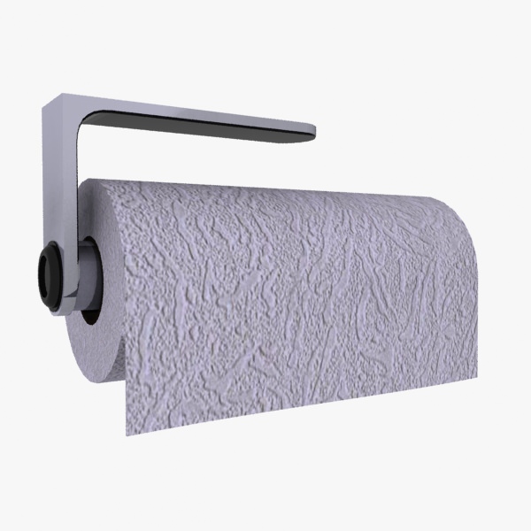 Paper Towel Holder 3D model_8