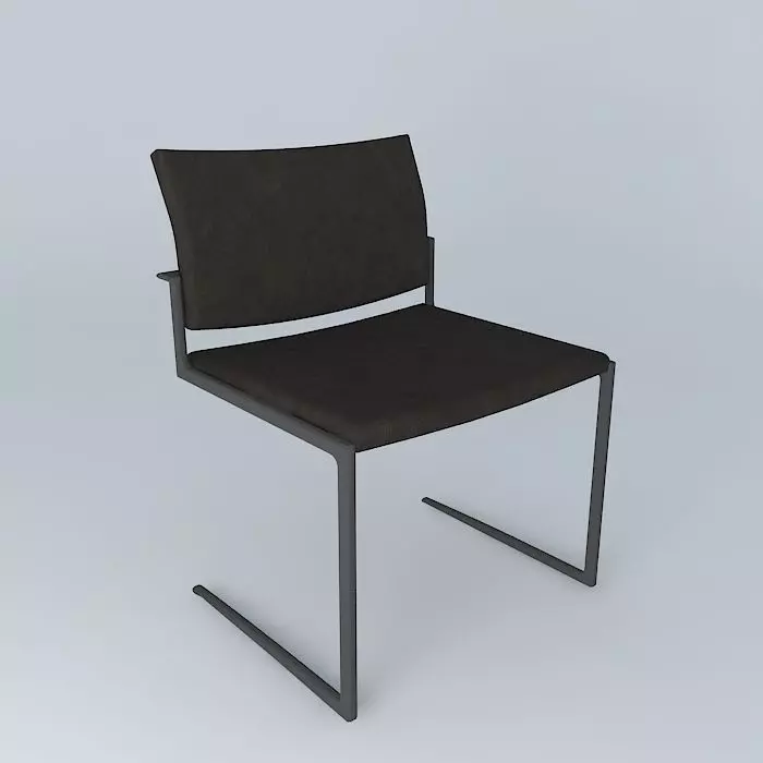Holly Hunt Shadow Dining Chair 3D model