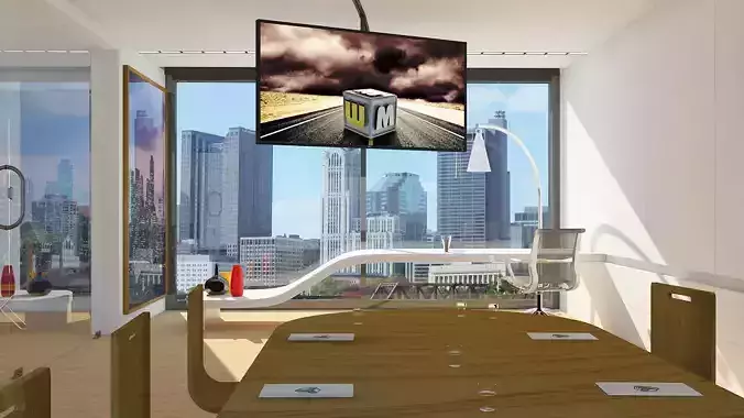 Office scene Max 2011 2010