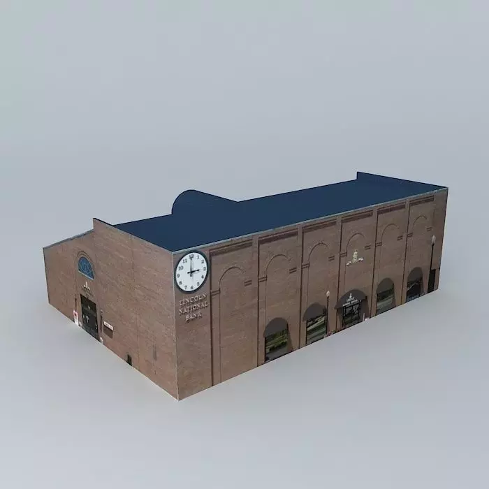 Lincoln National Bank Hodgenville KY Free 3D model