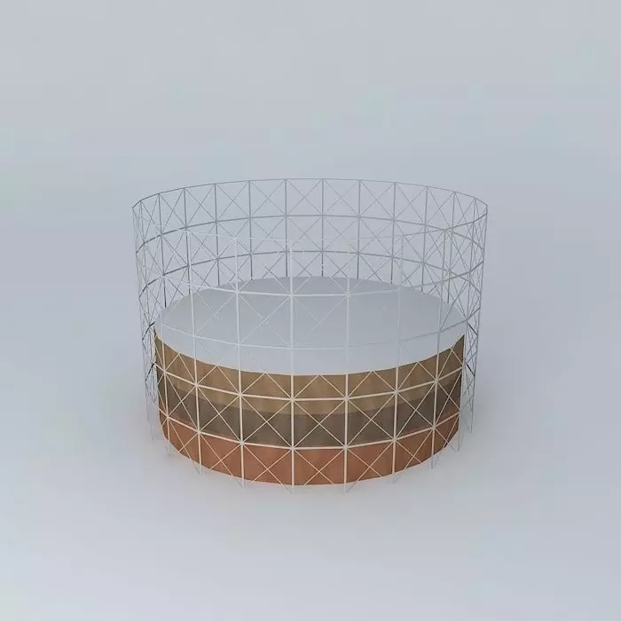 Gas Holder Huddersfield Free 3D model