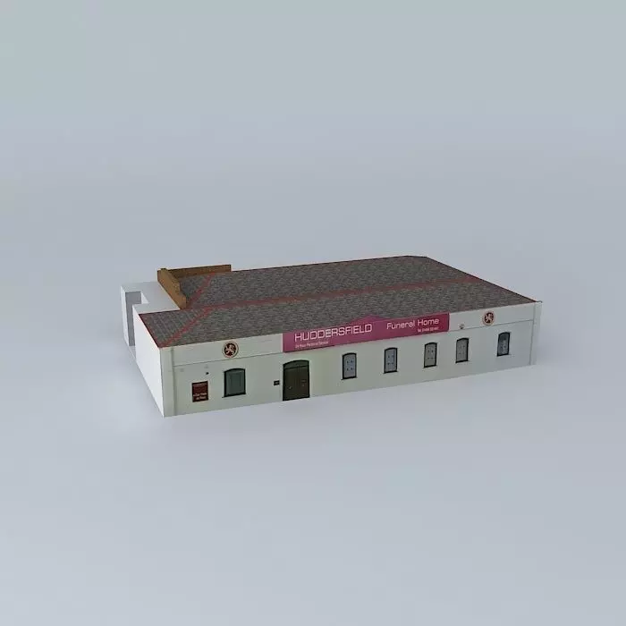 Huddersfield Funeral Home Free 3D model_0