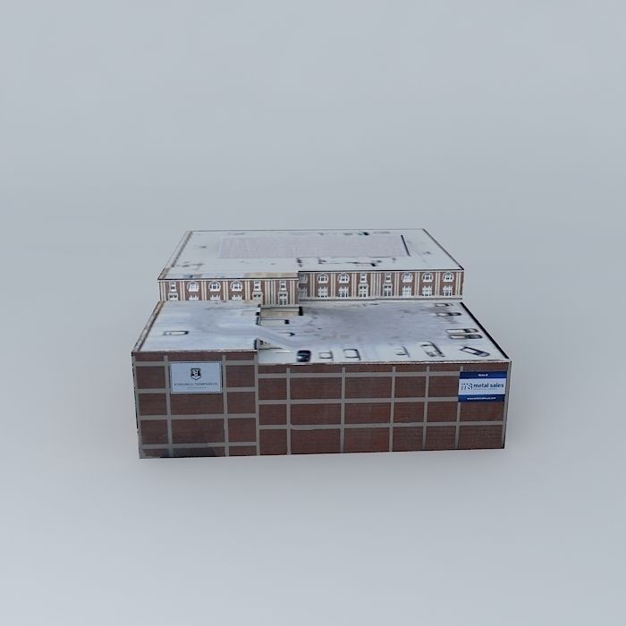 The Madrid Building Louisville Free 3D model_2