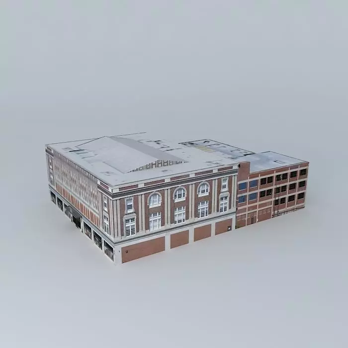 The Madrid Building Louisville Free 3D model_0