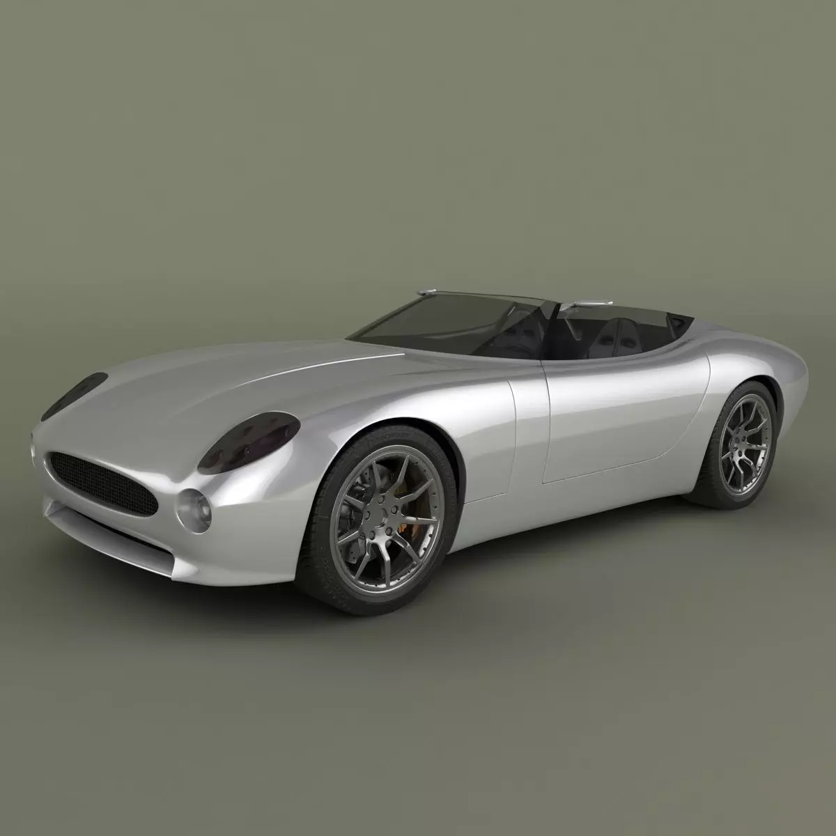 Jaguar F-type 2000 3D model_0