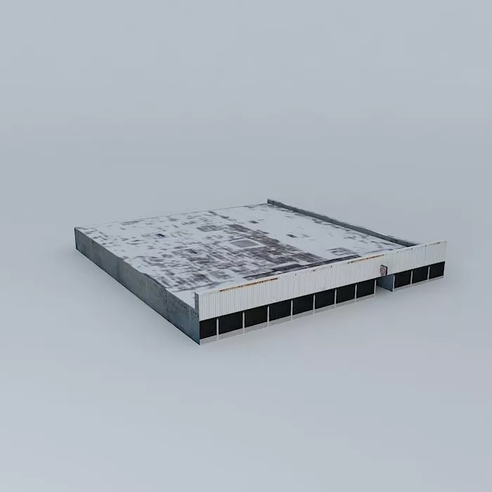 Parking Garage Louisville Free 3D model