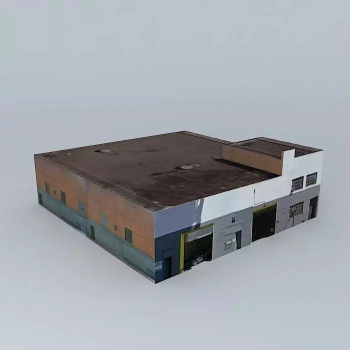 Parking under the Brooklyn Bridge Free 3D model