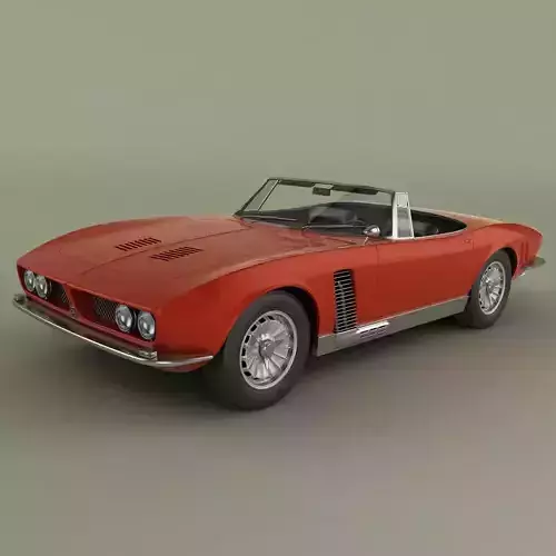ISO Grifo Convertible  1964 3D model