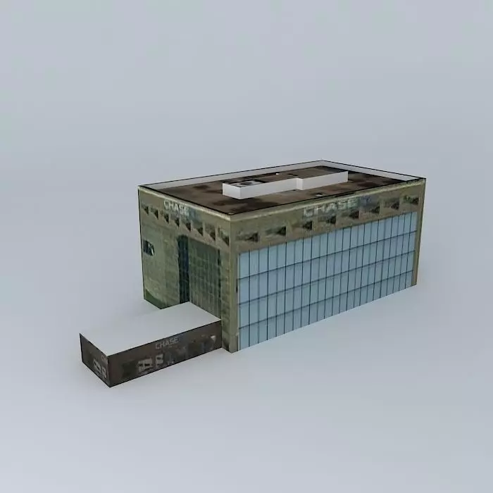 Chase Bank Houston Free 3D model