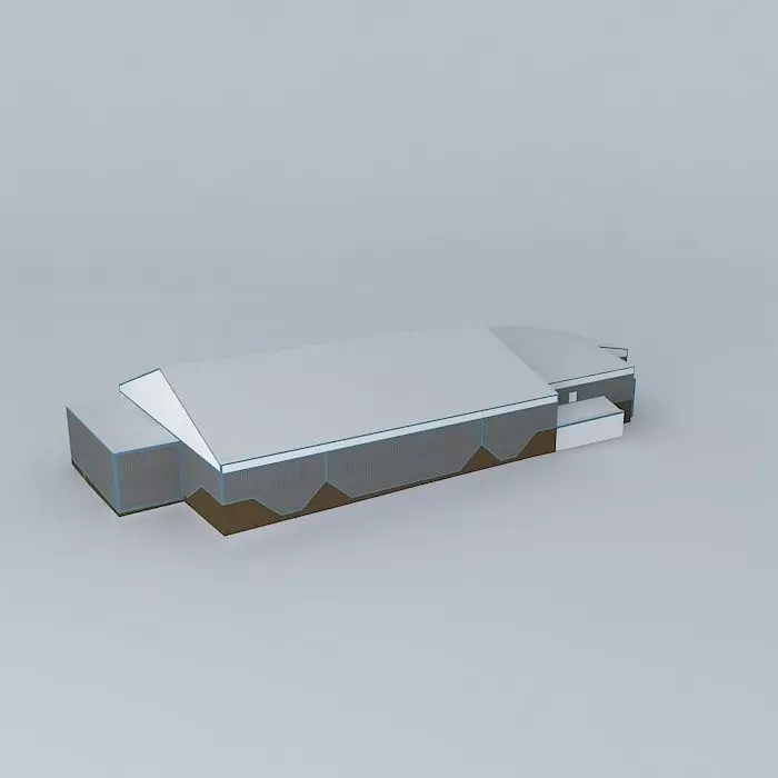 Turf Moor Leisure Centre Free 3D model
