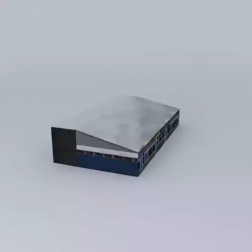 Leeds United Ticket Office Free 3D model