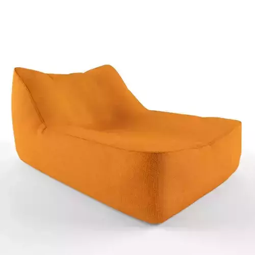 Float lounge chair in orange