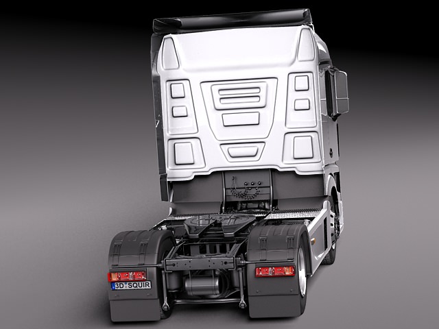 Mercedes Actros Truck 2014 3D model_5