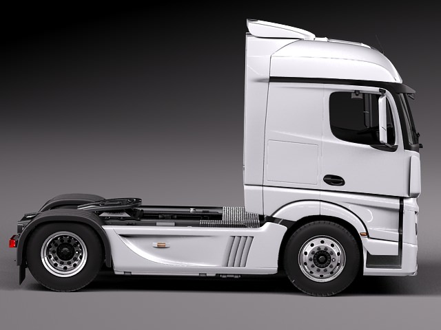 Mercedes Actros Truck 2014 3D model_2