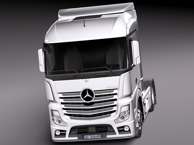 Mercedes Actros Truck 2014 3D model_1