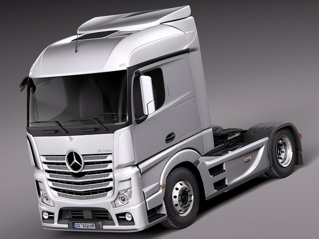 Mercedes Actros Truck 2014 3D model
